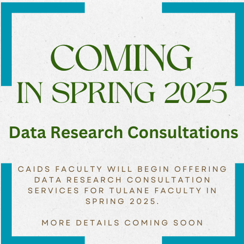 Data Research Consultation Ad