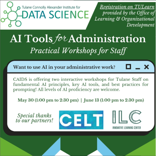 Poster of AI Tools for Administration