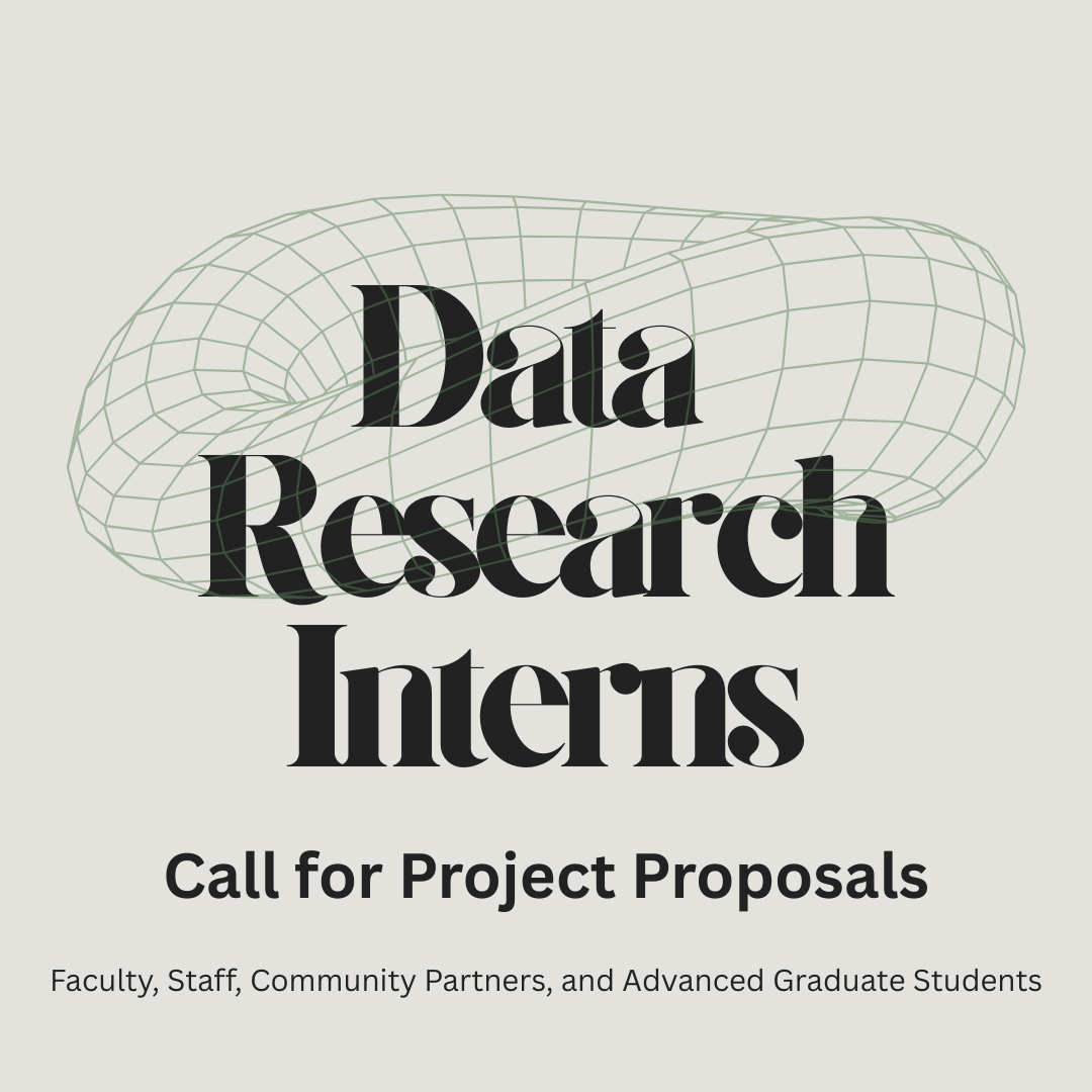Data Research Interns Call for Proposals Logo